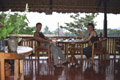 Bamboo Caf� � Ubud, devant un expresso justement...
