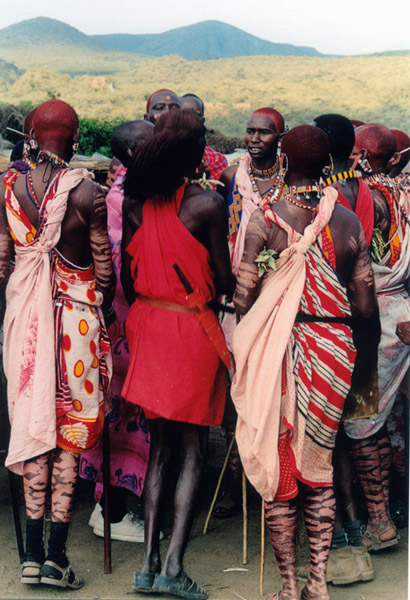 Masai guerrier 01