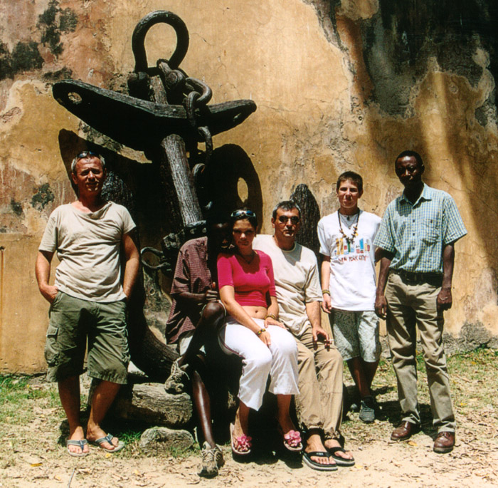 Mombassa devant le fort Jesus