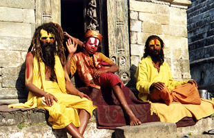 Saddhu, ou baba cool ou les fonctionnaires des lieux sacr�s!!!